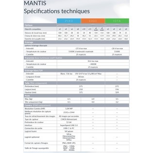 Mantis têtes pixo/ergo/iota